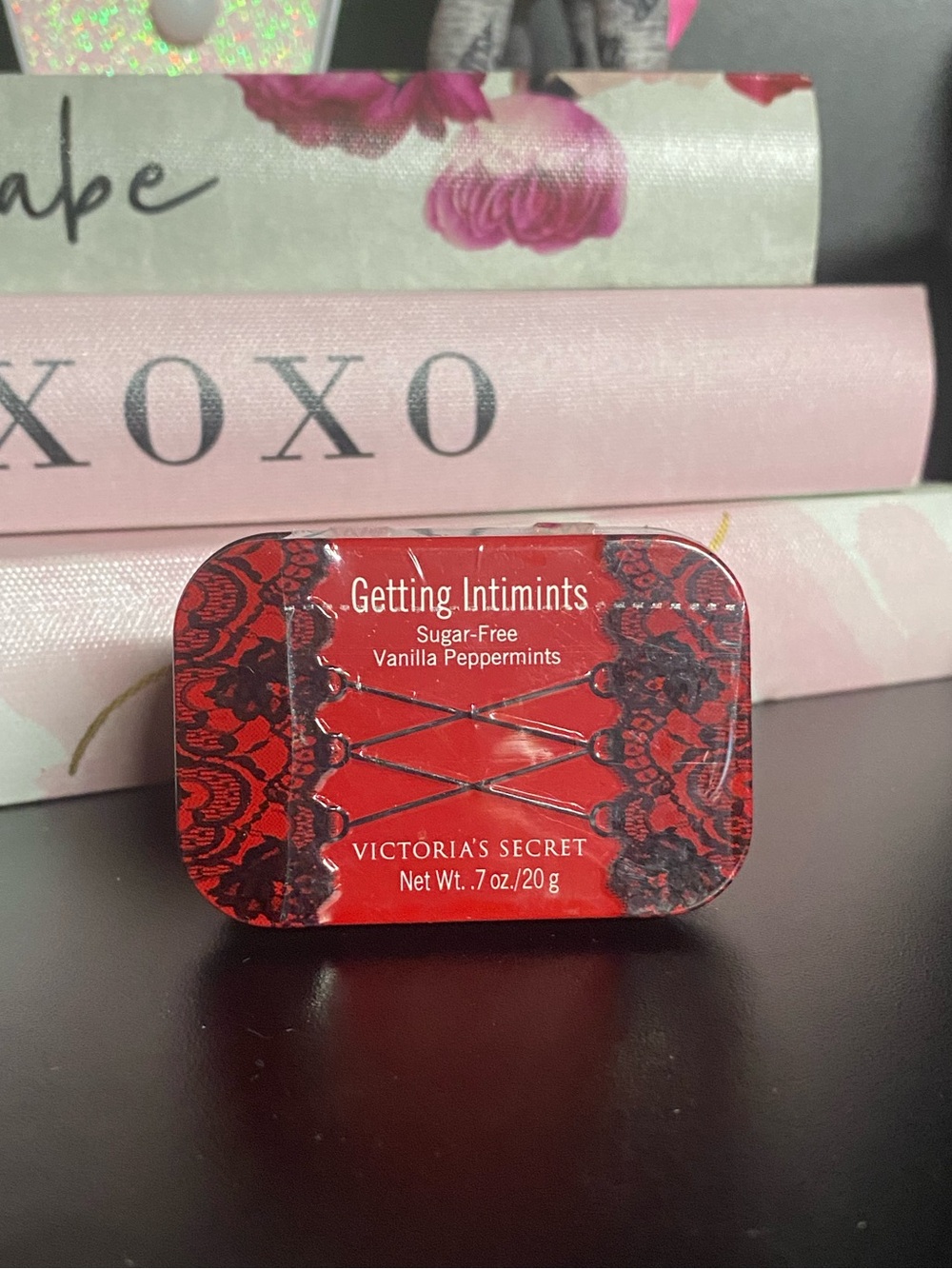 Victoria's Secret "Getting Intimints" Sugar-Free Vanilla Peppermint Tin Rare HTF